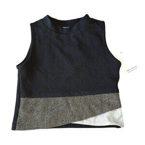 Sally Miller Couture Tank Top in Black Gold
